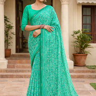 Graceful Printed Saree with Blouse Piece for Modern Ethnic Fashion  | RDD-FEMINA VOL-4