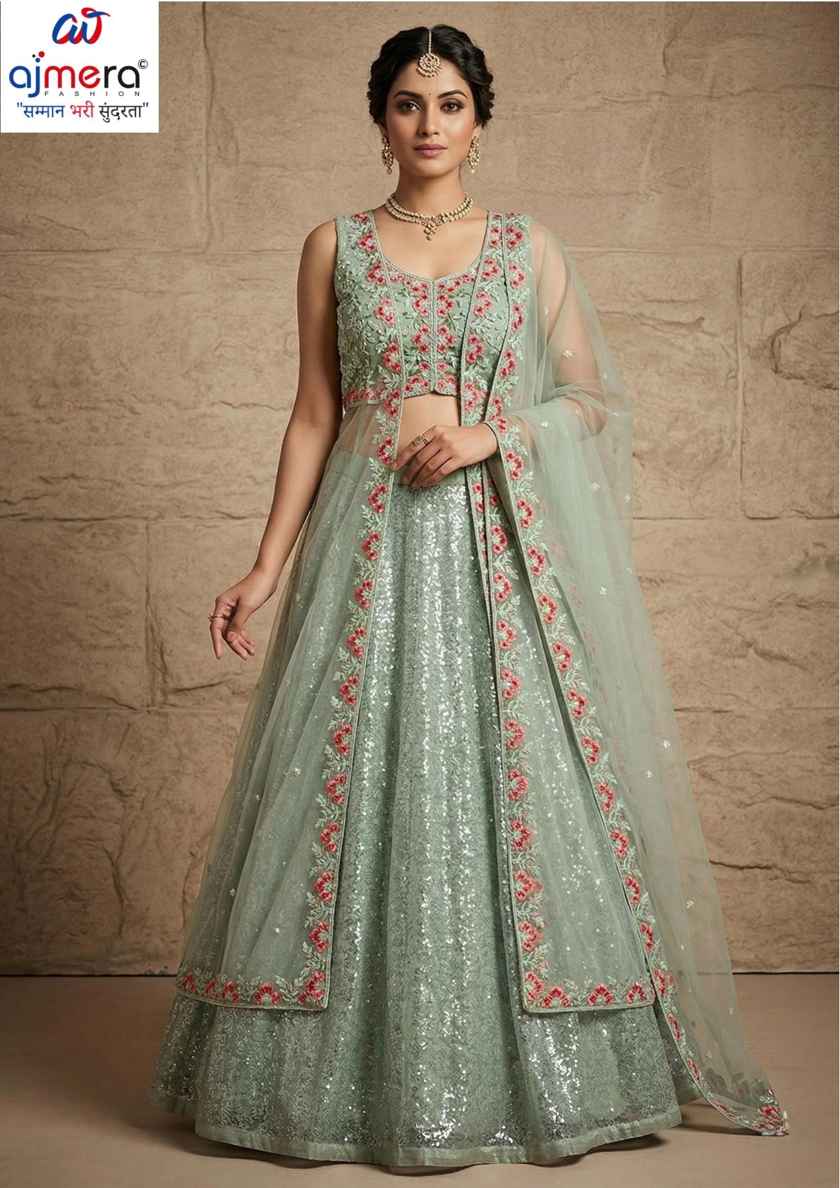Elegant Designer Party Wear Gown for Women | SET-21696