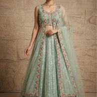 Elegant Designer Party Wear Gown for Women | SET-21696
