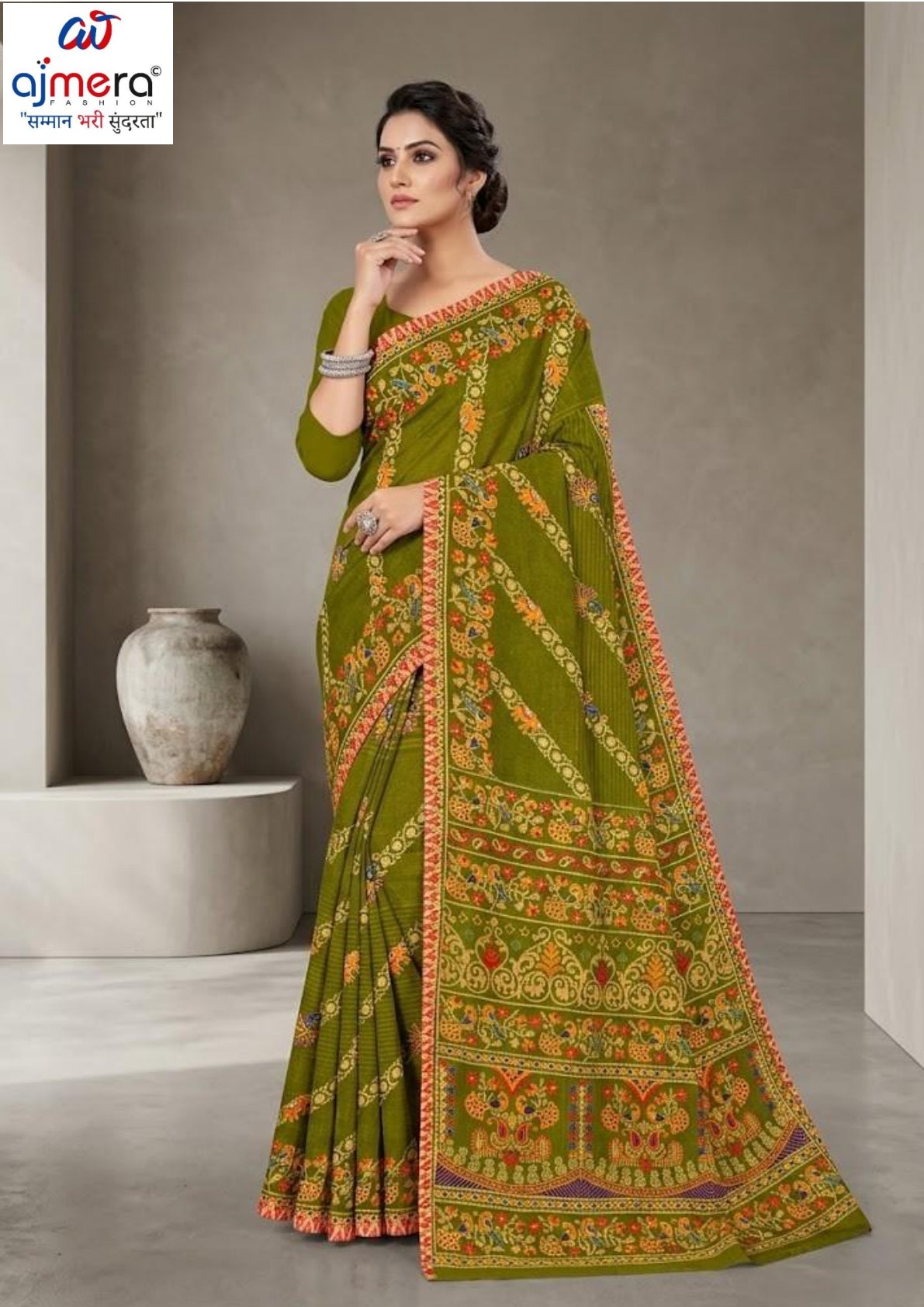 Pure Cotton Saree with Without Blouse for Premium Ethnic and Traditional Wear | TLS-PREETY SILK