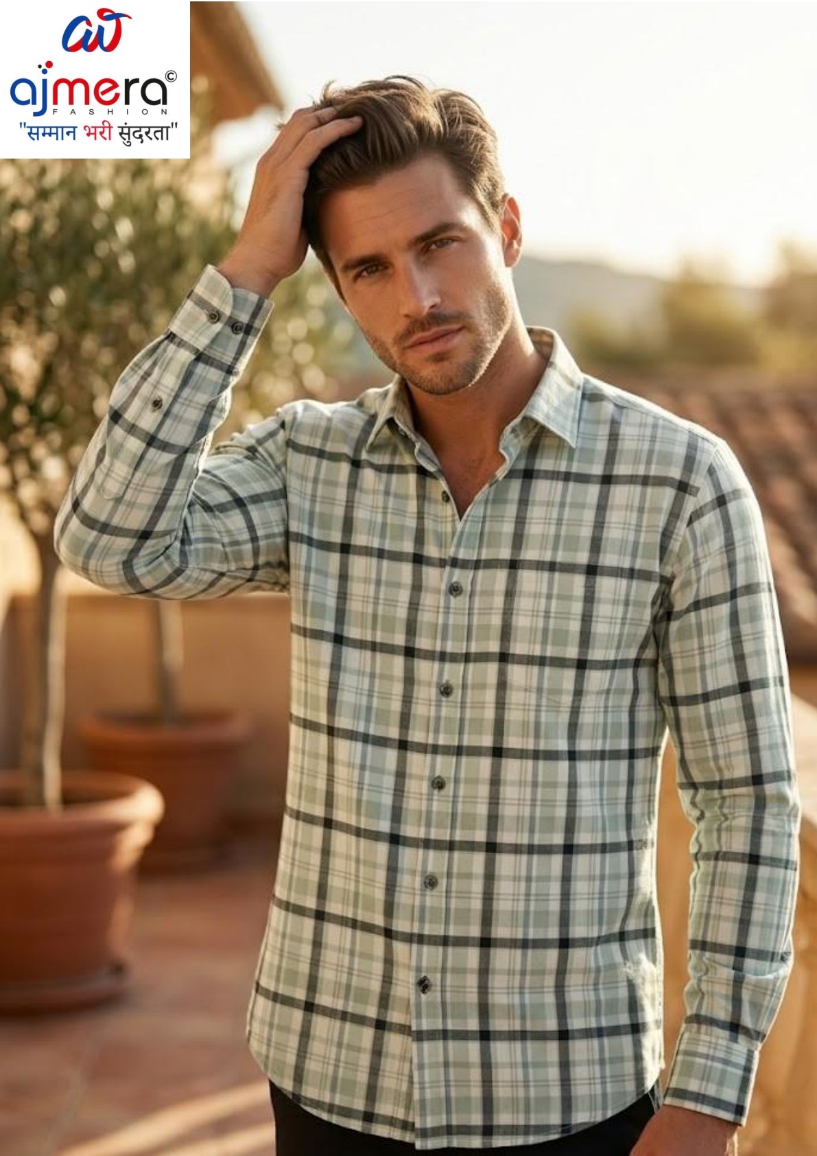 Mens Shirt Manufacturer India for Retailers | NSE-AJ114