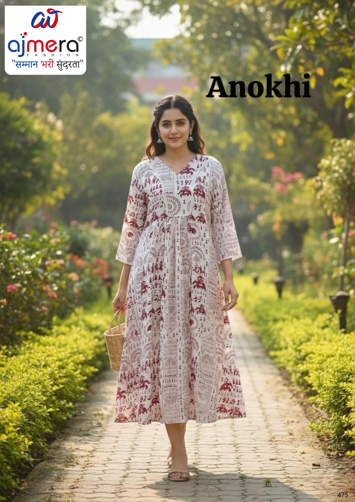 Designer Anokhi Casual Kurti for Women | SMY-ANOKHI