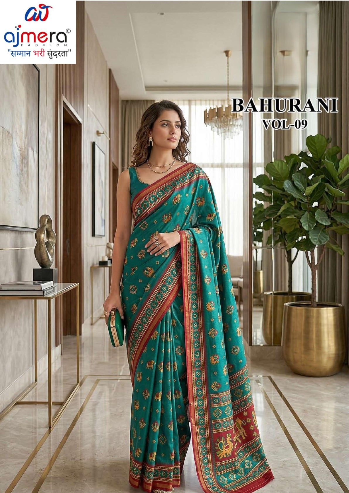 Beautiful Printed Saree with Blouse Piece for Cultural Celebrations | RMF-BAHURANI VOL-9
