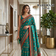 Beautiful Printed Saree with Blouse Piece for Cultural Celebrations | RMF-BAHURANI VOL-9