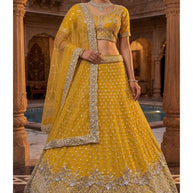 Best Georgette Embroidery Siroski Lahenga Manufacturer in India | SON-SADHANA NEW