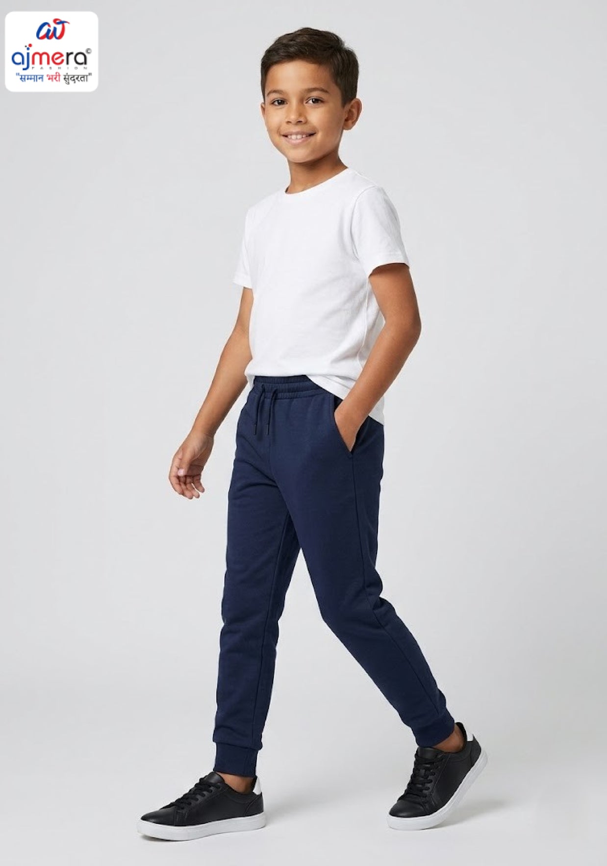 Wholesale Kids Track Pant | MJE-26 RIB-1