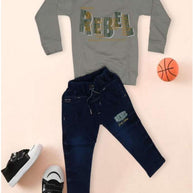 Kids T-Shirt & Pant Wholesale in Surat | MYT-4056-1