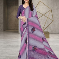 Trendy Printed Saree with Blouse Piece for Women’s Ethnic Wardrobe | CAS-PREM RATAN