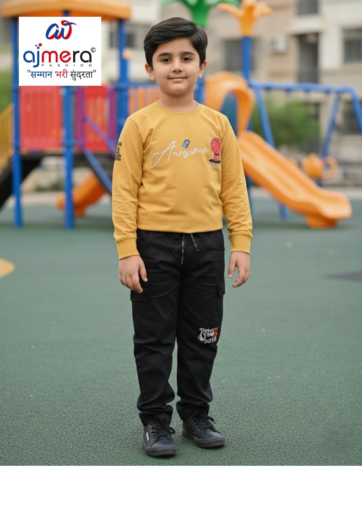 Kids T-Shirt & Pant Set Wholesale in Surat | MYT-8013