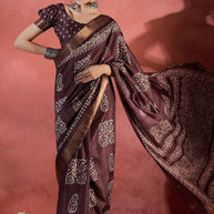Holland Silk Handloom Silk Saree with Blouse for Premium Ethnic and Traditional Wear | ALL-HOLLAND SILK-84