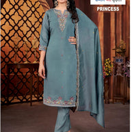 Designer Royal Plus Size Kurti Set for Women | JMH-PRINCESS-A