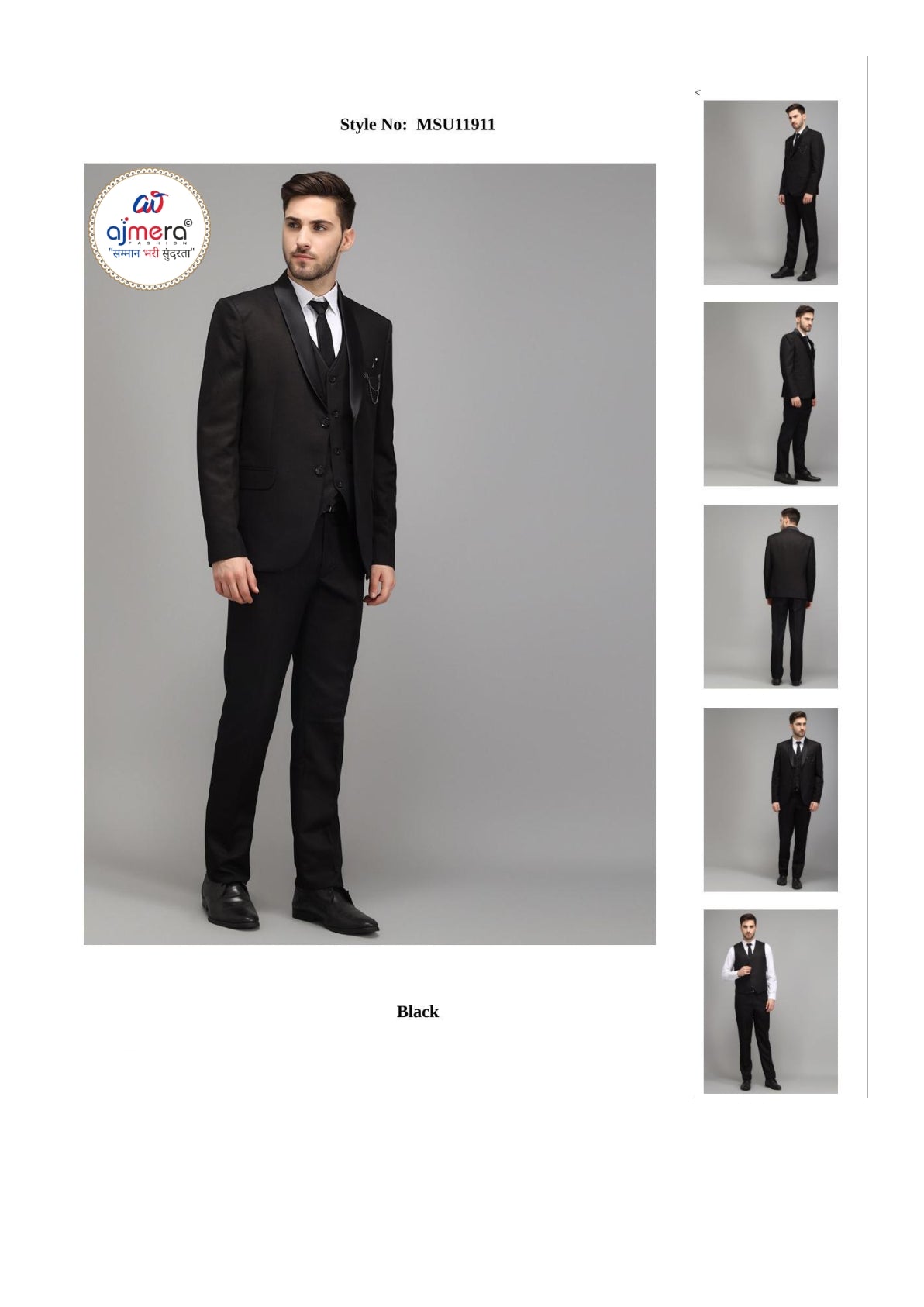 Mens Suit Exporter for Clothing Stores | SNA-MSU11911