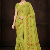 Suti Cotton Saree with Without Blouse for Premium Ethnic and Traditional Wear | PJA-MERI KIRAN