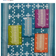 Premium Cotton Unstitched Suit Set | KRN-LADLEE