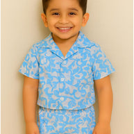 Wholesale Boys Hooded T-Shirt Pant Set | JDW-0267