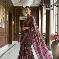 Classic Printed Saree with Blouse Piece for Timeless Traditional Style | RMF-BAHURANI VOL-1