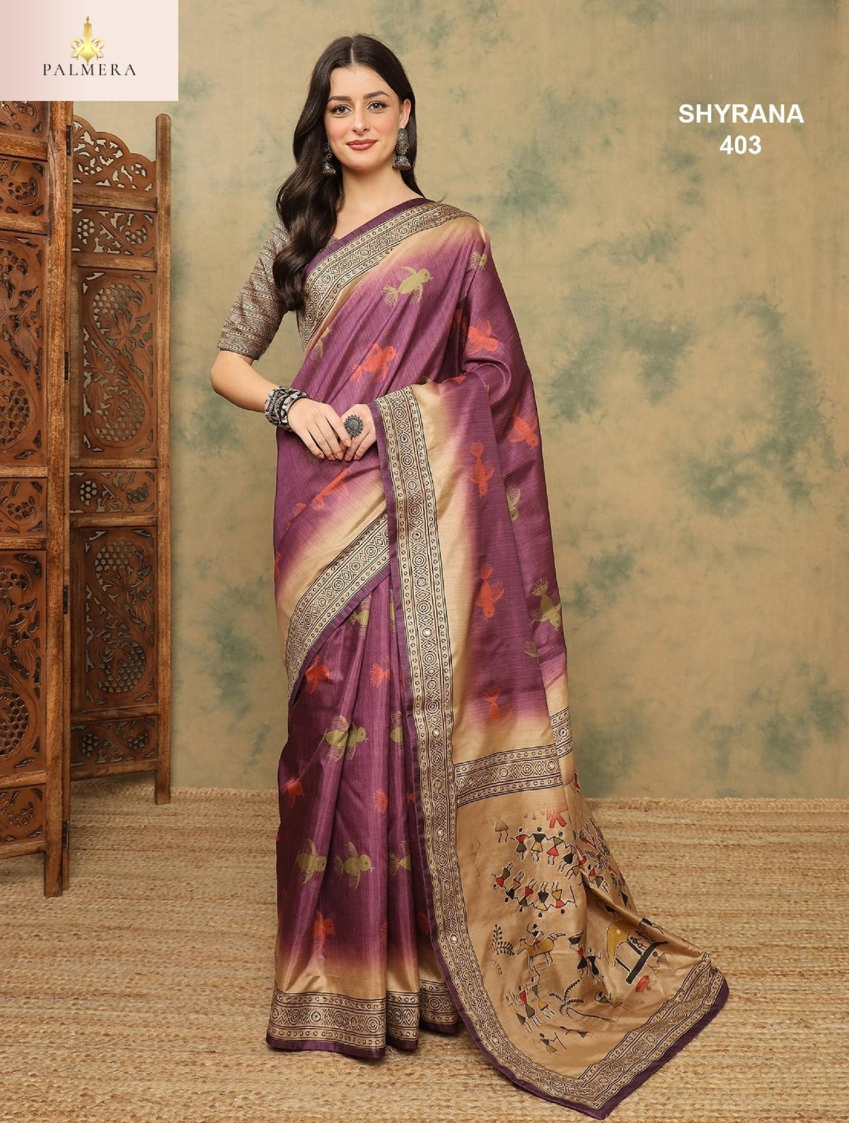 Palmera Saree Wholesaler and Palmera Saree Supplier | ALL-SHYRANA VOL-04