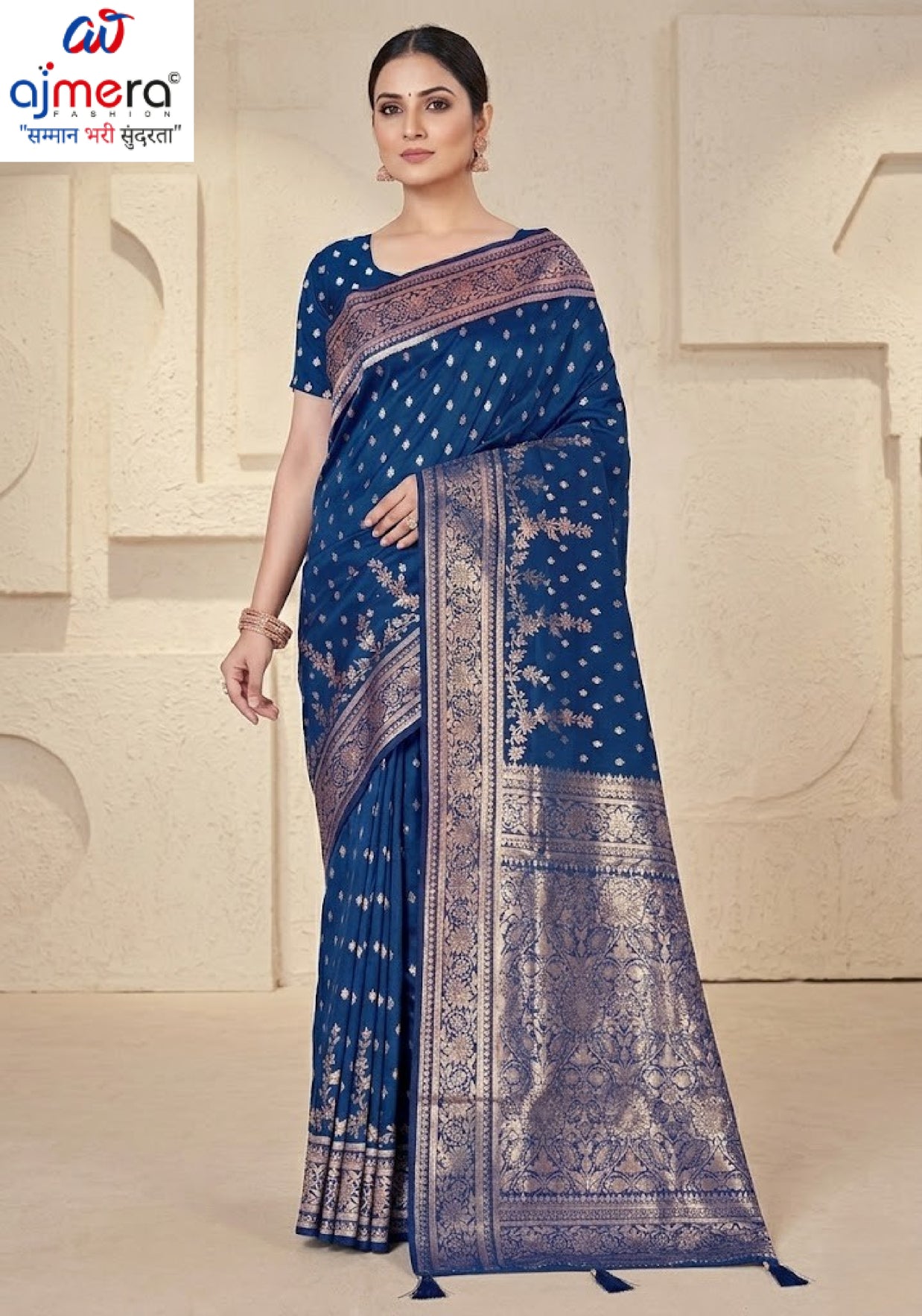 Elegant Jacquard Silk Saree with Designer Blouse Piece for Festive Elegance | TUL-VEERA SILK VOL-03