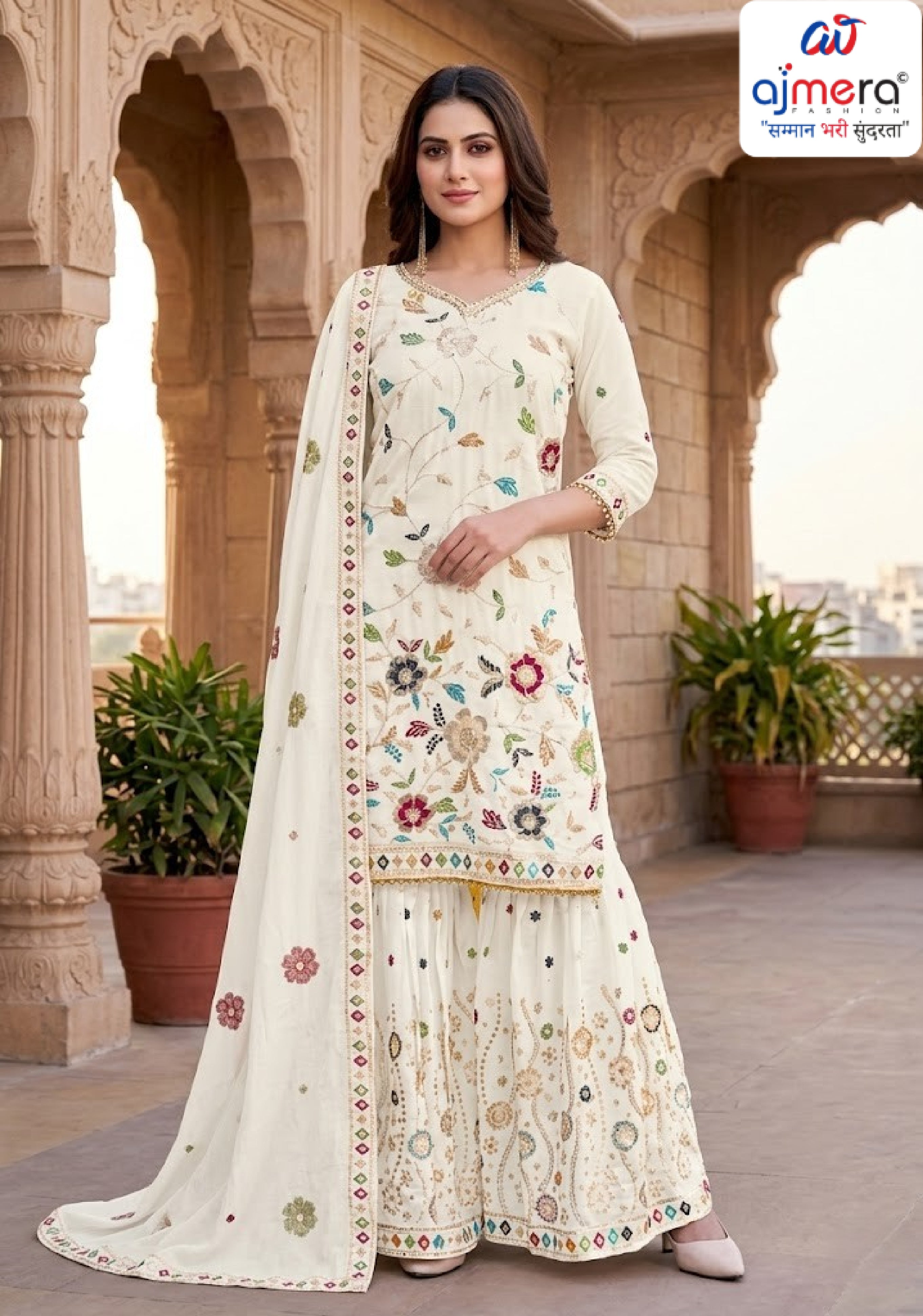 Designer Elegant Ethnic Kurti Set for Women | TOS-NILOFAR