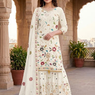 Designer Elegant Ethnic Kurti Set for Women | TOS-NILOFAR