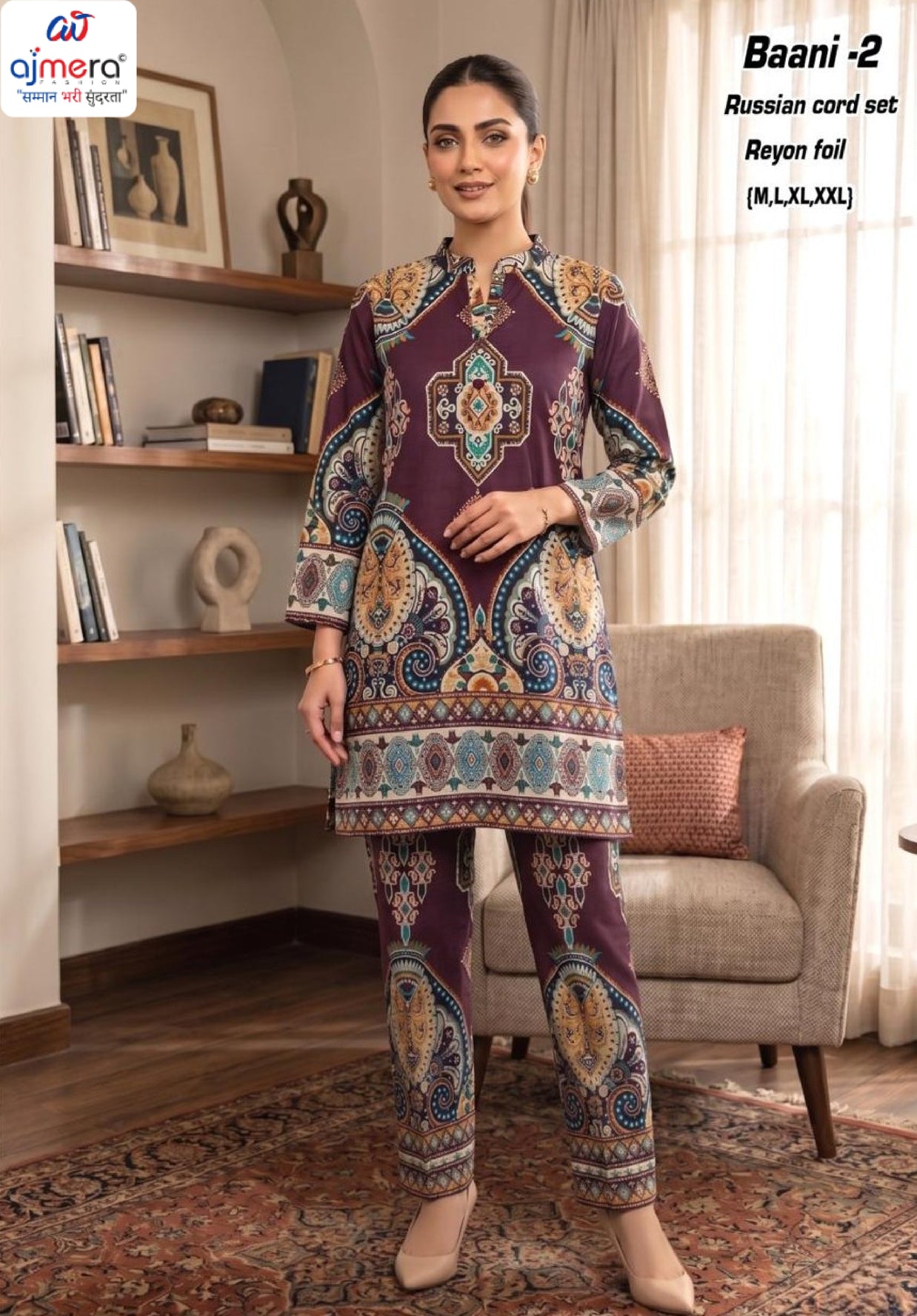 Designer Co-Ord Kurti Set for Women | AAC-BAANI