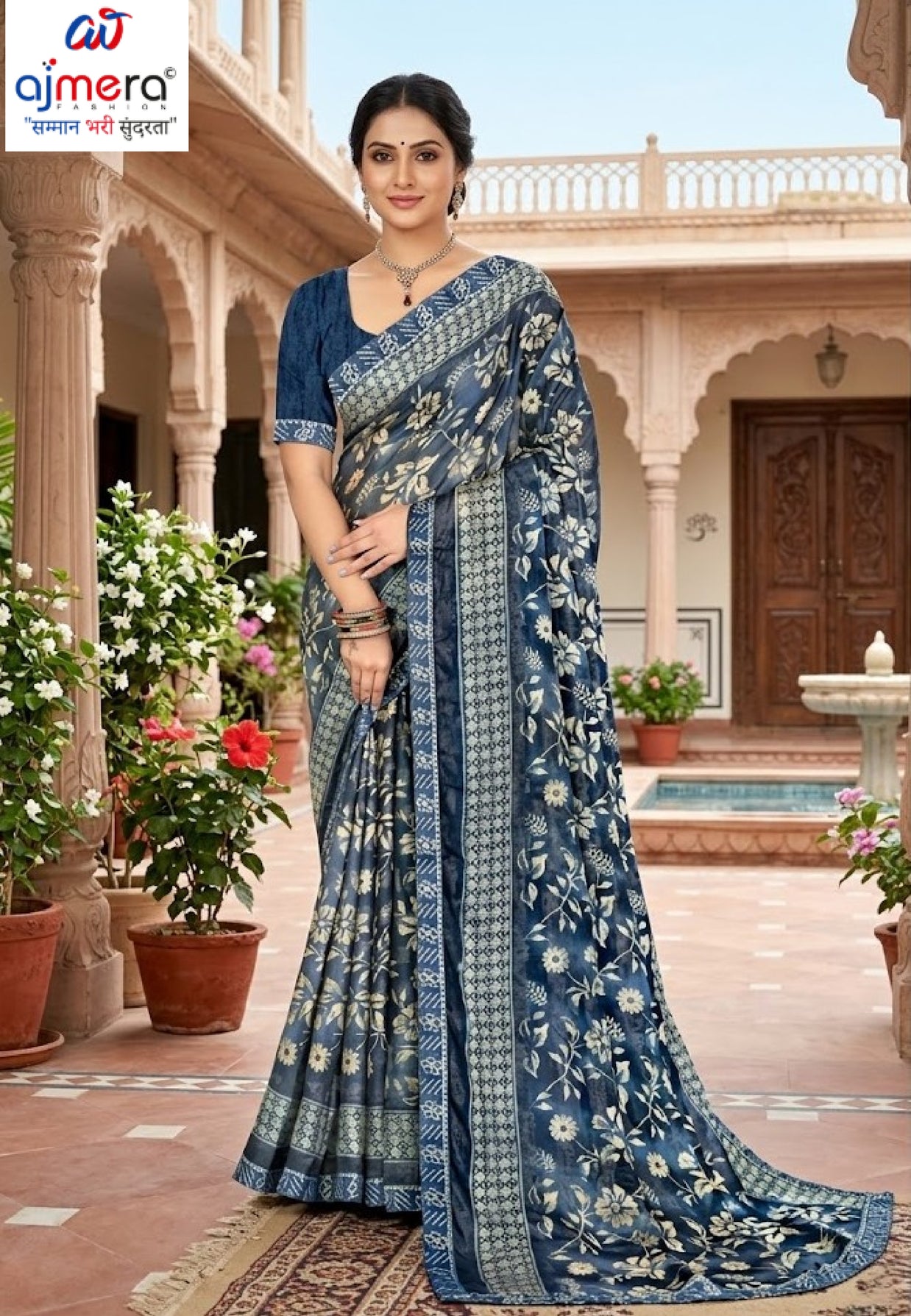 Premium Printed Saree with Matching Blouse Piece for Ethnic Elegance | TTS-GULSHAN VOL-8