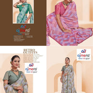 Elegant Printed Saree with Designer Blouse Piece for Festive Wear | RDD-SHAGUN
