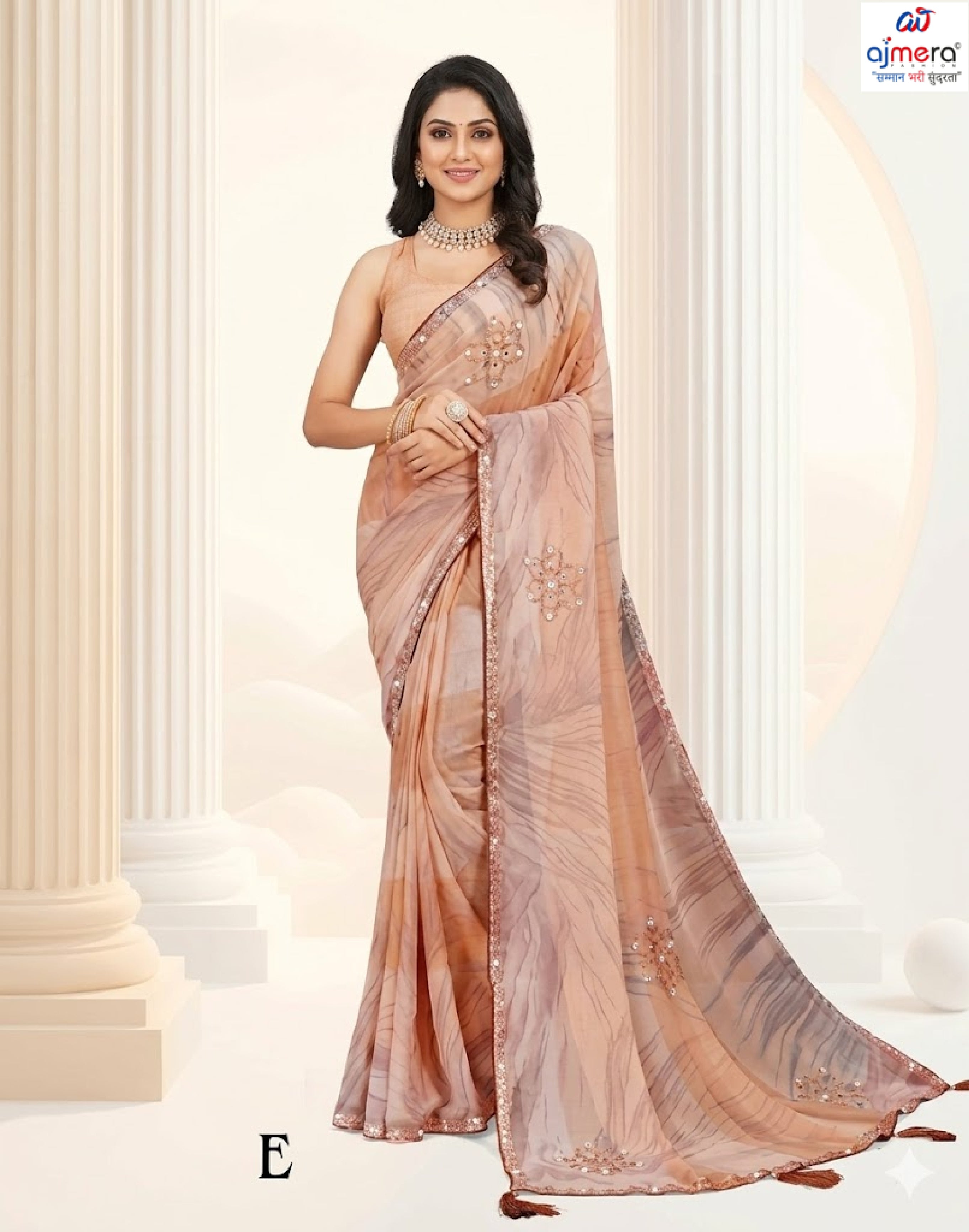 Trendy Printed Saree with Blouse Piece for Women’s Ethnic Wardrobe | RDD-ARPITA