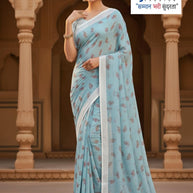 Fashionable Printed Saree without Blouse for Festive Collection | TD-MAYURI-A