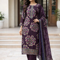 Premium Rayon Unstitched Suit Set | VAS-TURKISH-9