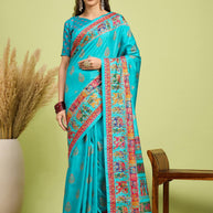 Ganga Silk Saree with Blouse for Premium Ethnic and Designer Wear | ALL-GANGA-23