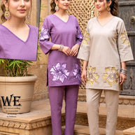 Designer Co-Ord Kurti Set for Women | SHP-CHERRY