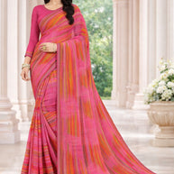 Exclusive Printed Saree with Blouse Piece for Elegant Ethnic Look  | RDD-AANVI VOL-02