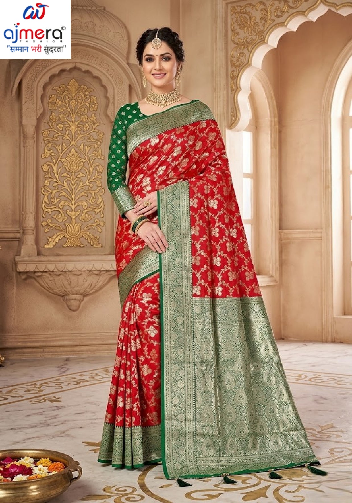 Signature Jacquard Silk Saree With Blouse Piece | TUL-BANARSI PURE SILK VOL-02