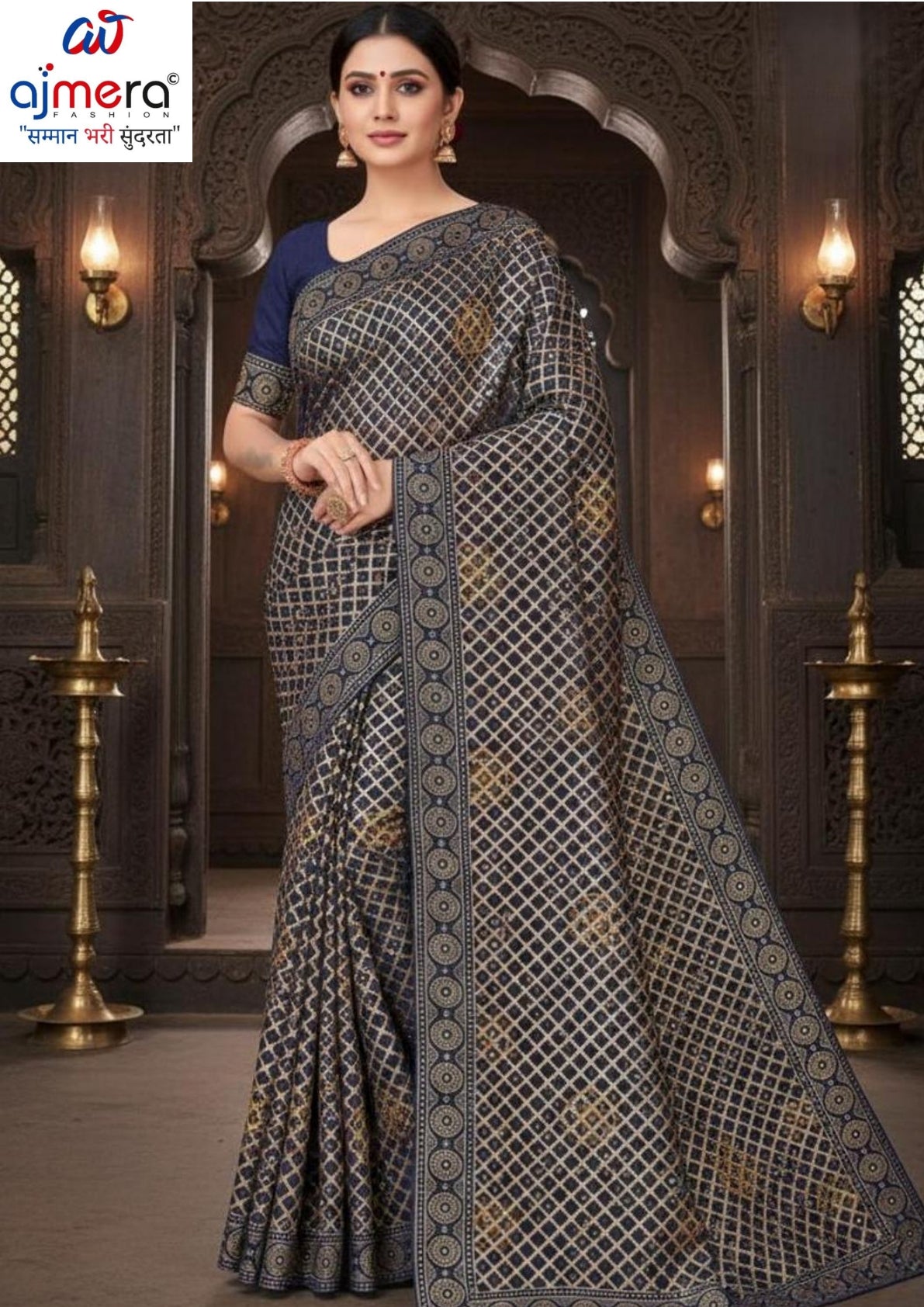 Saree Wholesale Supplier India with Blouse Piece for Premium Ethnic and Traditional Wear | TIK-SAIYAARA