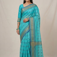 Pure Cotton Saree with Without Blouse for Premium Ethnic and Traditional Wear | NDN-HANDLOOM SAREE-415