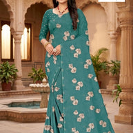Trendy Printed Saree with Blouse Piece for Women’s Ethnic Wardrobe | GLC-PARVANA