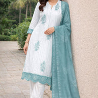 Luxury Organza Unstitched Suit Set | PCH-4620