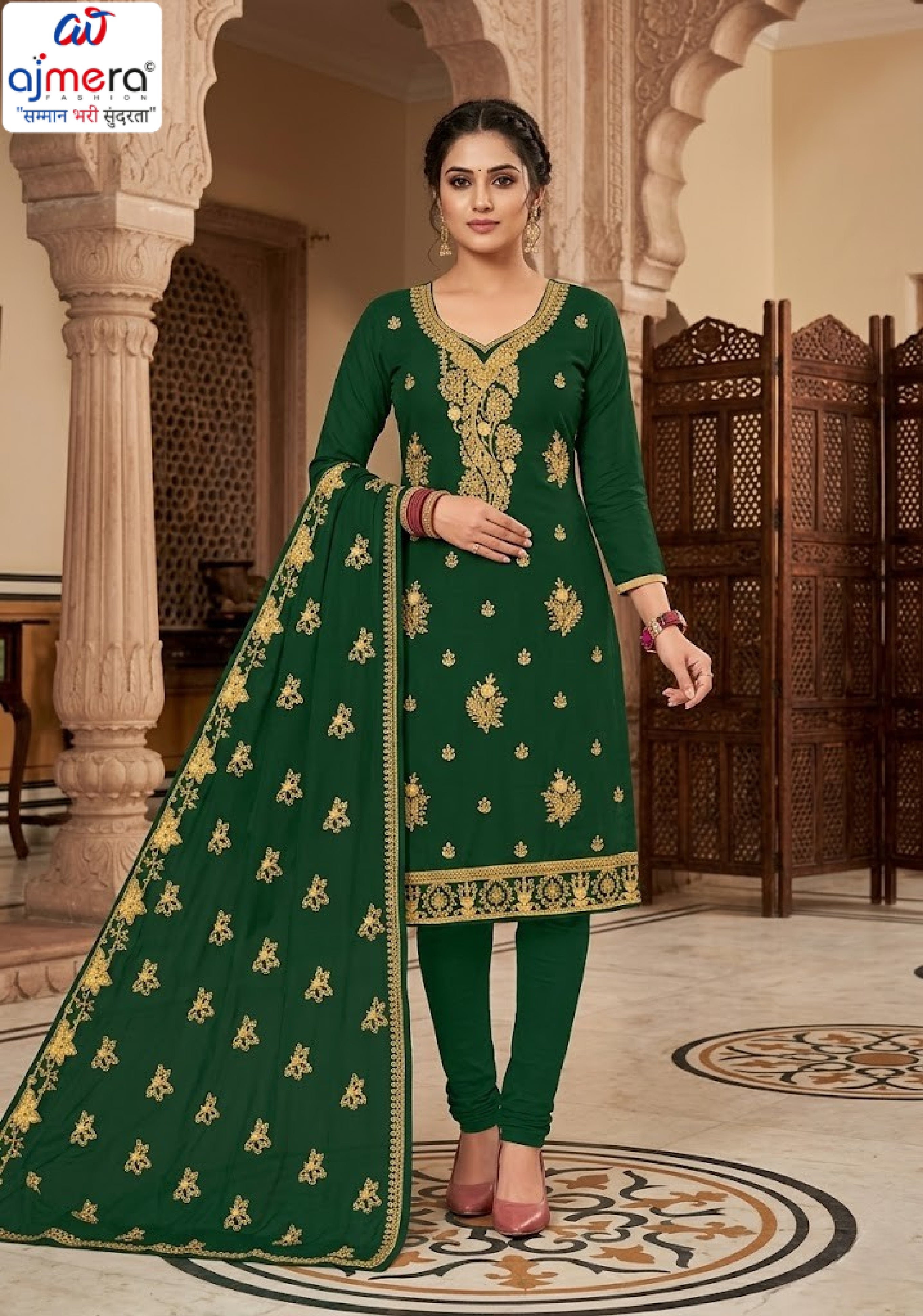 Wholesale Unstitched Suit Set for Retailers | RPY-RIVER SPACE-4