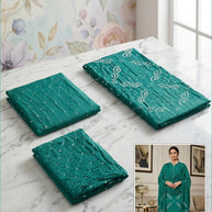Premium Jamnagar Bandhej Fancy Unstitched Suit Set | MTR-JAMNAGAR BANDHEJ FANCY