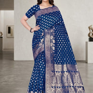 Rich Jacquard Silk Saree with Blouse Piece for Sophisticated Ethnic Style | TUL-VEERA SILK VOL-02