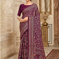 Contemporary Printed Saree with Blouse Piece for Premium Wear  | RDD-VISHAKA VOL-4