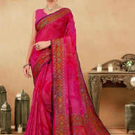 Classic Printed Saree with Blouse Piece for Timeless Traditional Style  | RMF-JASLEEN VOL-03