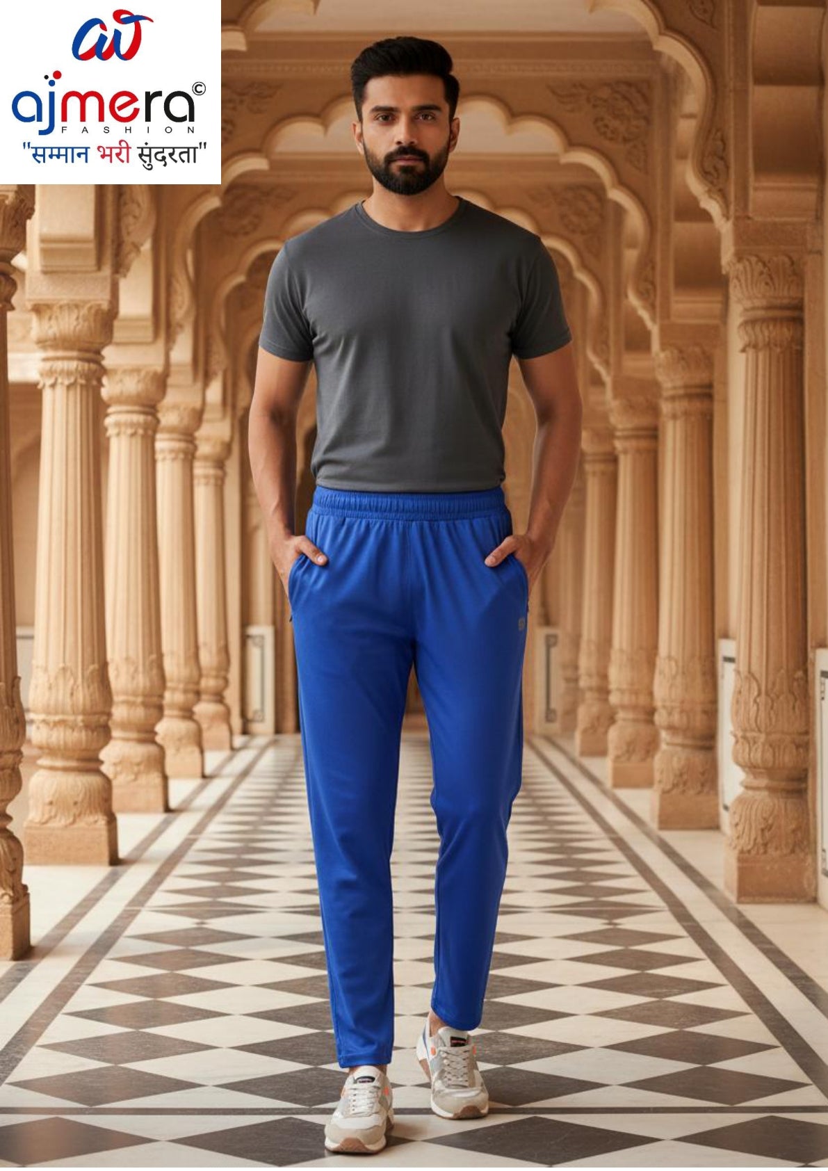 Mens Track Pant Supplier India | AB24MAXLTP208
