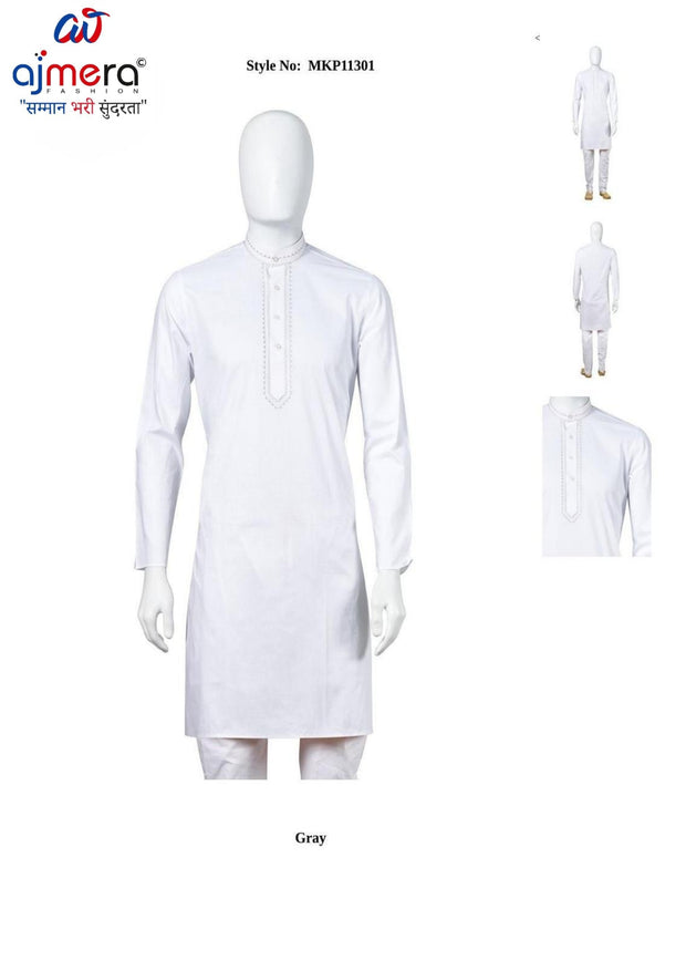 Premium Men's Kurta & Payjama for Wedding & Festive Wear | SNA-MKP11301-1