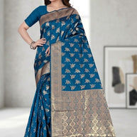 Stylish Jacquard Silk Saree with Blouse Piece for Festive Collection | TUL-HANSJODA SILK VOL-47