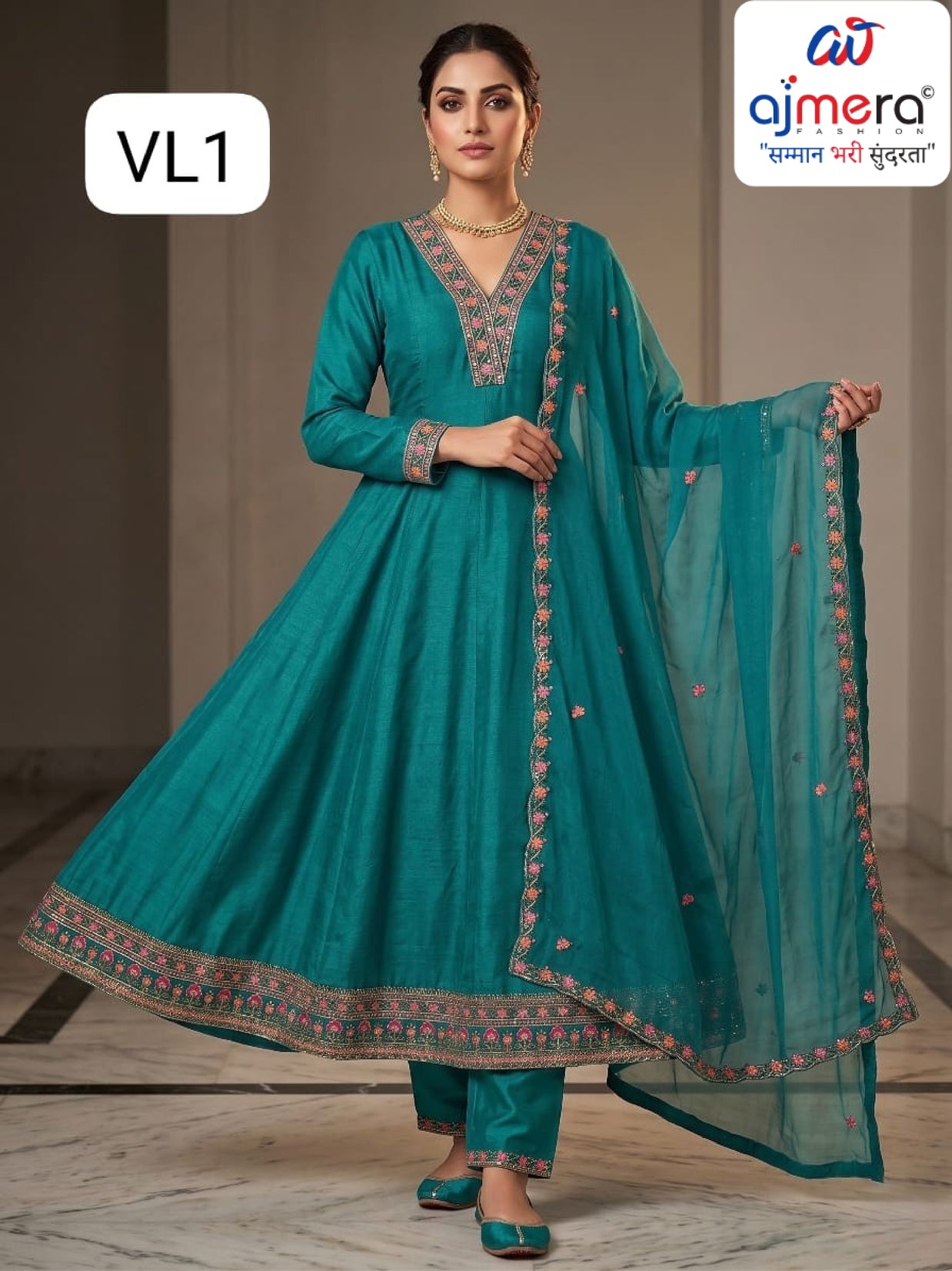 Designer Luxury Kurti Set for Women | MOP-VL-1