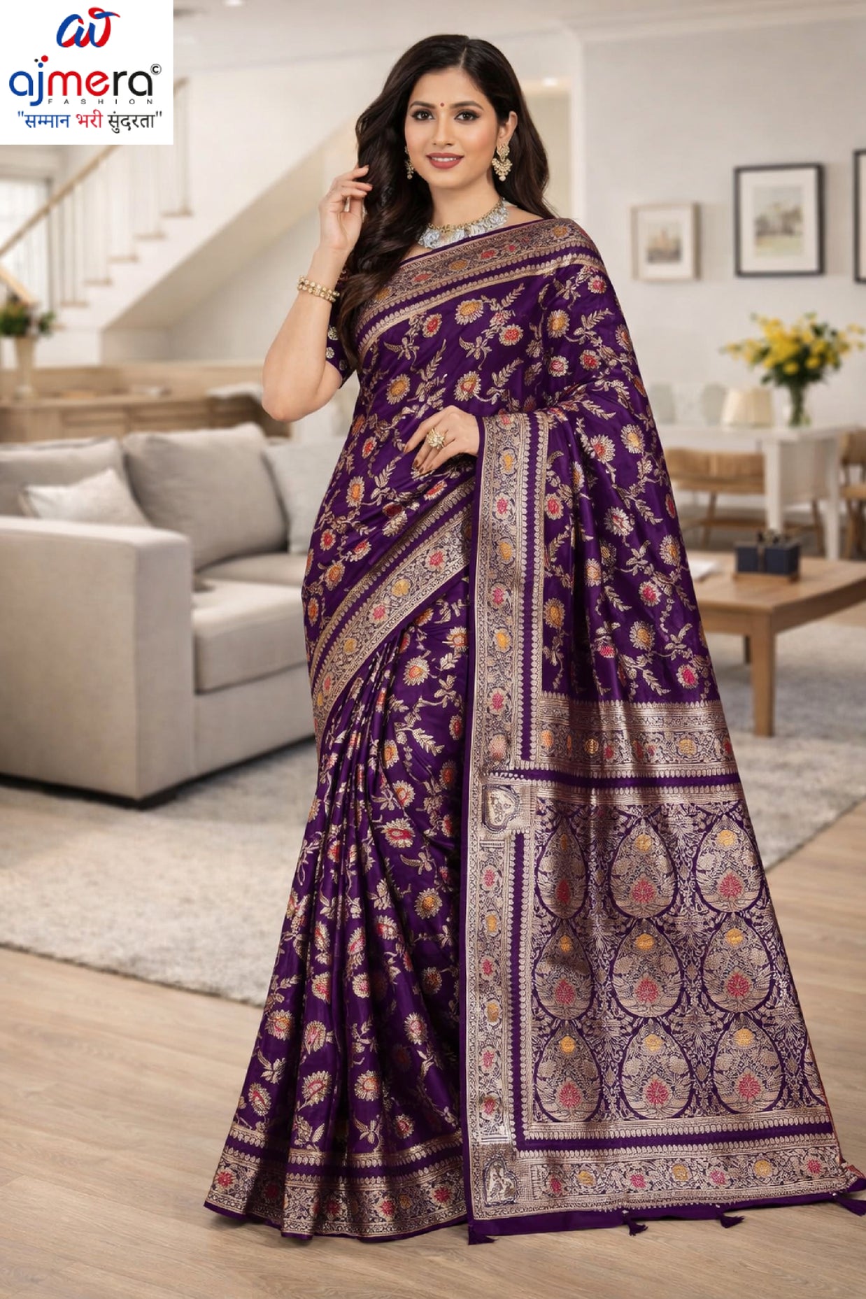 Refined Craft Jacquard Silk Saree With Blouse Piece | TUL-CLEAR SILK VOL-09
