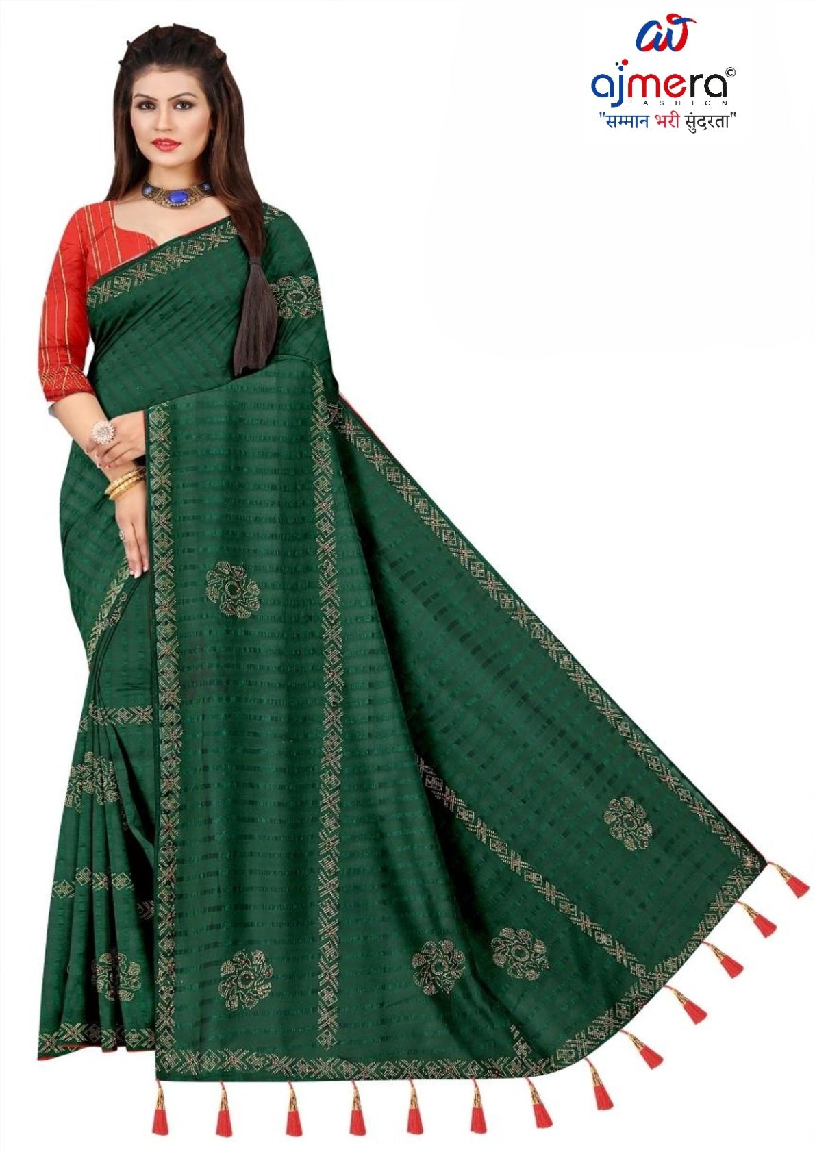 Saree Wholesale Supplier India with Blouse Piece for Premium Ethnic and Traditional Wear | RAL-VAN