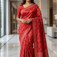 Chic Printed Saree without Blouse for Sophisticated Ethnic Style  | SSR-SOPHIA